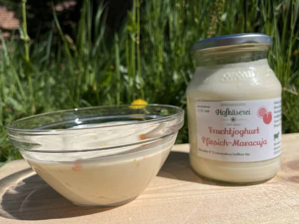 Spremberger Hofkäserei - Fruchtjoghurt Pfirsich Maracuja